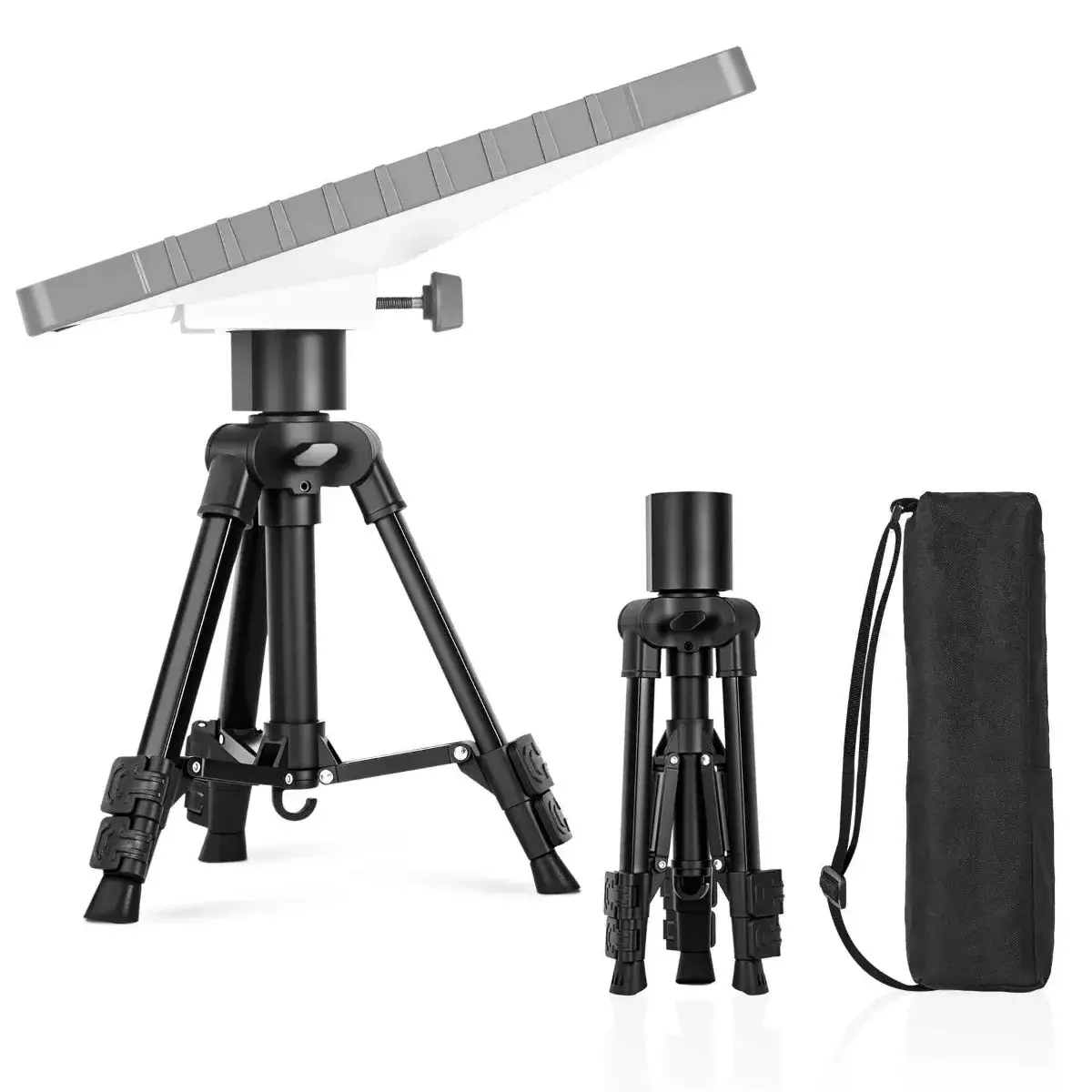 Starlink Mini Tripod Mount Height Adjustable Lightweight Tripod with Aluminum Adapter Compatible with Starlink Mini Satellite Suitable for Outdoor Camping RV Travel - Main Image